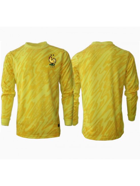 Francuska Golmanski Domaci Dres EP 2024 Dugim Rukavima Francuska Golmanski Domaci Dres EP 2024 Dugim Rukavima